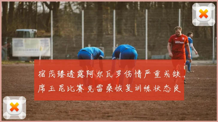 宿茂臻透露阿尔瓦罗伤情严重或缺席玉昆比赛克雷桑恢复训练状态良好
